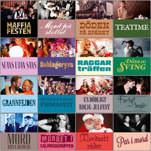 Svenska Mordgåtor: Mer än en mordgåta – en hel festupplevelse. Recensera Svenska Mordgåtor och få en deckargåta för barn – helt utan kostnad. - Mysteriefabriken & Svenska Mordgåtor